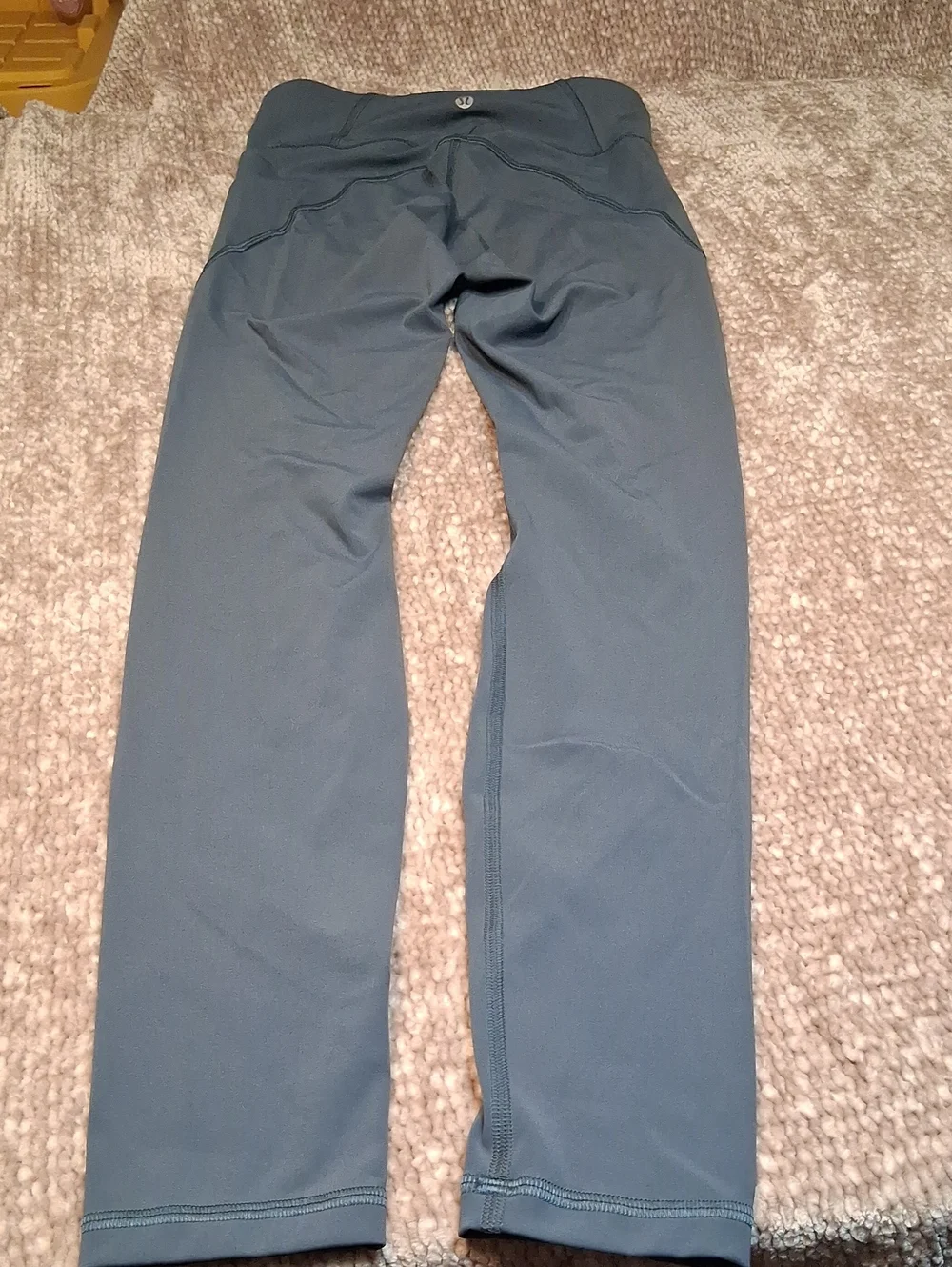 Lululemon Kids Black Active Leggings - Comfortable Stretch Bottoms
